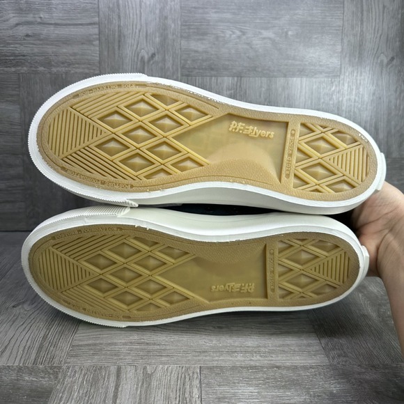 P.F Flyer Men's size 8/Women's 9.5 Black Suede Hightop Shoes - Picture 7 of 8